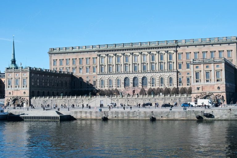The Swedish Parliament House (Riksdagshuset), Stockholm, Sweden